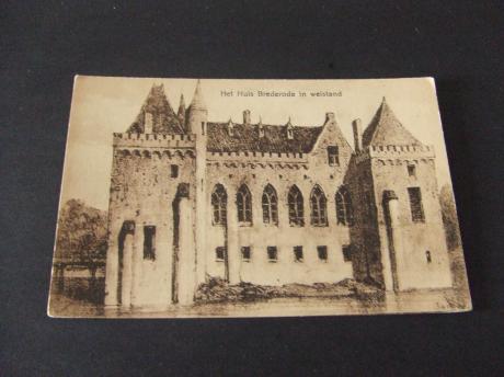 Het huis van Brederode  kasteel in welstand